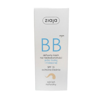 Ziaja BB Cream Oily&Combination Skin BB cream for oily and combination skin SPF15 50ml Natural
