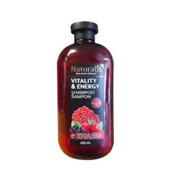 Naturalis šampon Vitality and Energy 400 ml