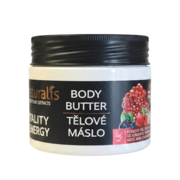 Naturalis tělové máslo Vitality and Energy 300 g