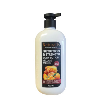 Naturalis tělové mléko Nutrition and Strenght 400ml