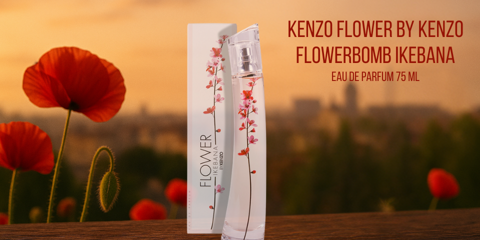 FLOWER IKEBANA BY KENZO je poctou lásce Kenza Takady ke květinám a umění žít.